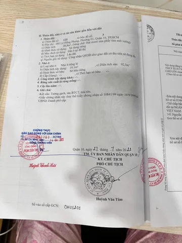 Bán nhà Mặt tiền Lê Hồng Phong, P.1, Quận 10 – Giá 16 tỷ