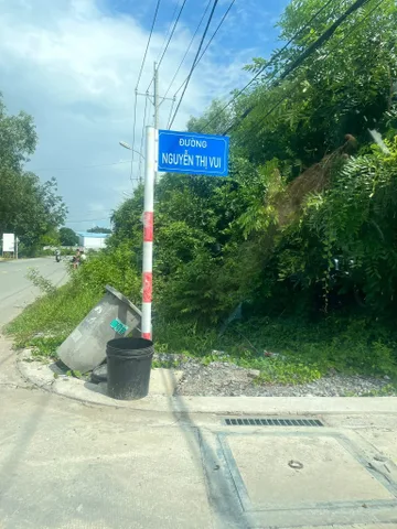 Bán đất thổ cư mặt tiền Nguyễn Thị Vui xã Phú Mỹ Hưng Củ Chi TPHCM, DT: 1600m2.