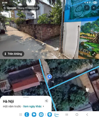 Bán đất 96.6m² full thổ cư ngang 12m giá 6.86 tỷ tại Xã Đông Anh