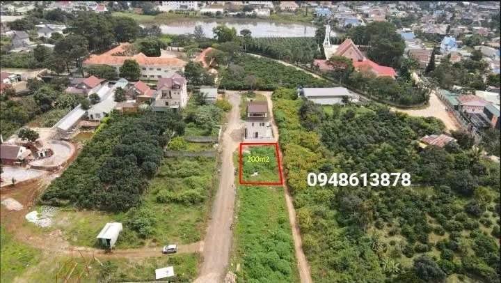 Lô đất Tà Nung 200m- giá đầu tư chỉ 2 tỷ350- 🌲gần các Khu du lịch, view thoáng, khu biệt thự...