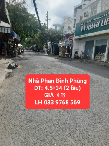 BÁN NHÀ MT PHAN ĐÌNH PHÙNG GẦN COOP MART BẾN TRE