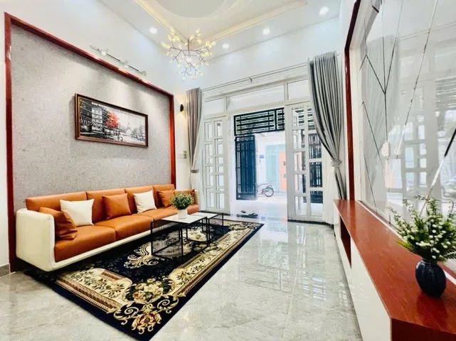SIÊU PHẨM - HẺM XE TẢI KHU PHÂN LÔ - PHẠM VĂN CHIÊU - PHƯỜNG THÔNG TÂY HỘI - NHÀ MỚI - 4 TẦNG