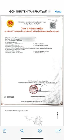Cần Bán CHDV Hẻm Nguyễn Gia Trí, phường 25, Bình Thạnh – Giá 18,6 tỷ