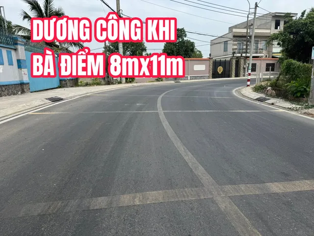 🟥BÁN LÔ MẶT TIỀN 8X11 TẠI XTT BÀ ĐIỂM MỚI FULL THỔ CƯ 3TY6 HỢP LÝ NHANH GỌI 0994 123 567