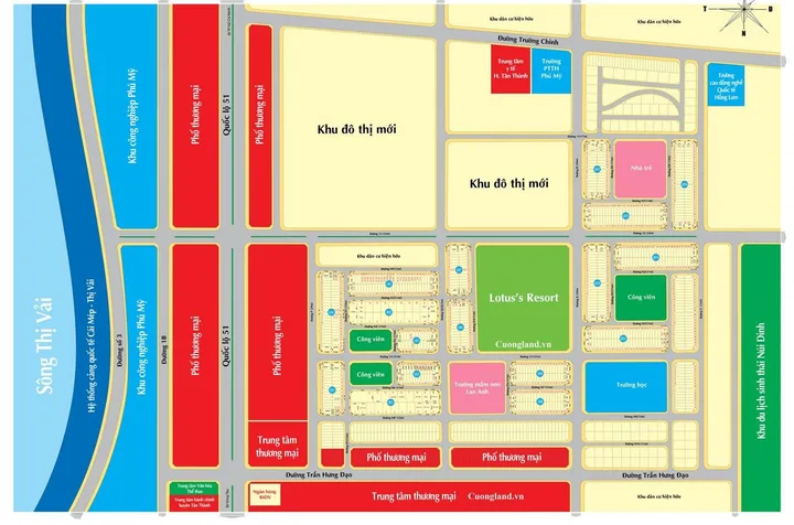 Bán đất nền khu đô thị ATA Phú Mỹ,