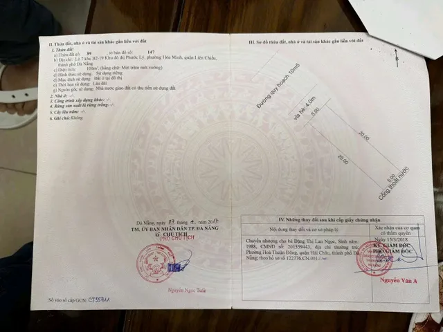 📌📌📌LÀM VIỆC TRỰC TIẾP GIÁ TỐT !!! Bán đất Nguyễn Nhược Pháp, Hòa Minh