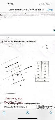 Đất mặt tiền Đinh Công Tráng – vị trí cực đẹp, tiềm năng sinh lời cao diện tích 78m2 7m giá 2ty850