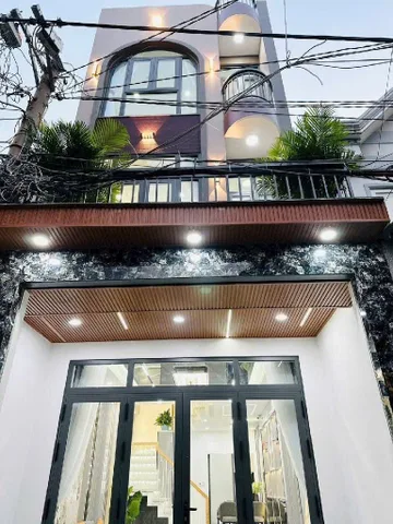 Siêu Phẩm 4 tầng 54M2 - hẻm thông Huỳnh Văn Nghệ Tân Bình