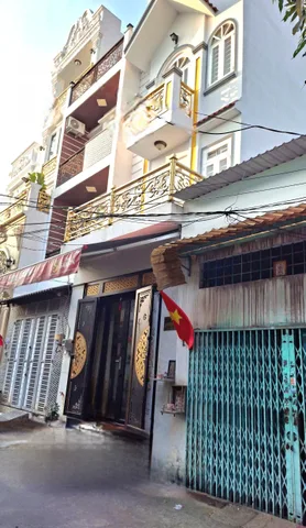 Chỉ hơn 5ty_nhà 4 tầng Bình Trị Đông, Dt(52m2)_hẻm xe hơi