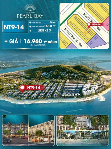 CƠ HỘI VÀNG SỞ HỮU LIỀN KỀ BIỂN – NT9-14 VINHOMES PEARL BAY