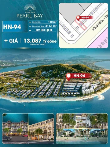 Bán nhà 110m² ngang 6m giá 13.09 tỷ tại Phường Vĩnh Trường Thành phố Nha Trang