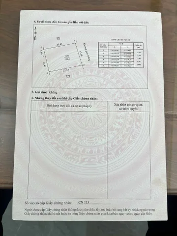Bán đất 314.2m² có sẵn 70m² thổ cư ngang 15m giá 1.5 tỷ tại Xã Hy Cương