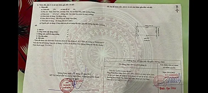 📌📌📌LÀM VIỆC TRỰC TIẾP GIÁ TỐT !!! Bán đất xã Điện Tiến, Điện Bàn