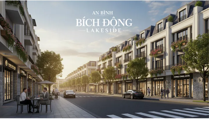 Lô Góc Lõi Trung Tâm Bích Động Lakeside – 144m² | MT 6m | Trục 22m | 70tr/m²
