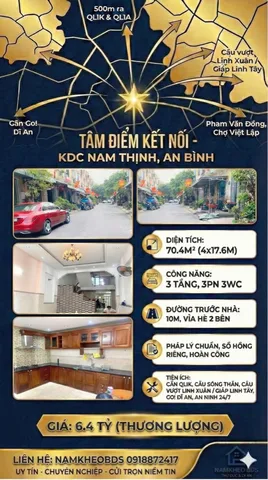 ĐƯỜNG 10M VỈA HÈ 2 BÊN: ĐIỂM “ĂN TIỀN” CỦA CĂN NÀY! 71M2 4X18