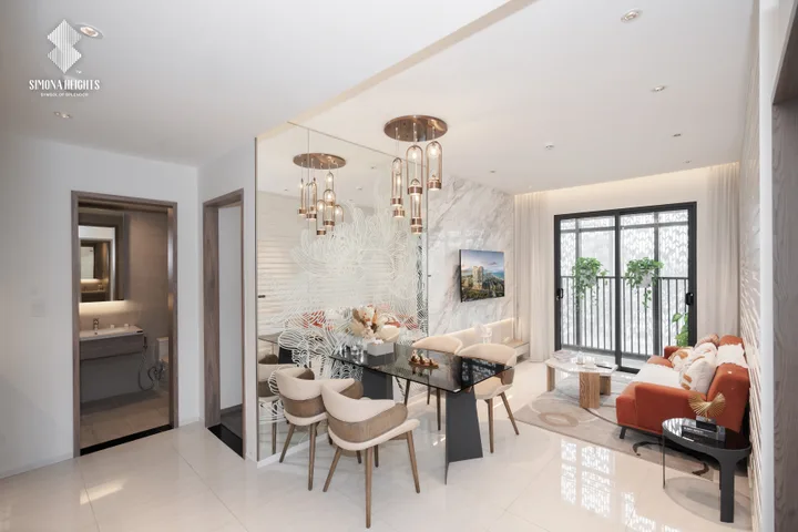 Căn hộ biển Simona Heights Quy Nhơn. Giá 2PN chỉ từ 44 - 55 triệu/m2. Hỗ trợ lãi suất 0%