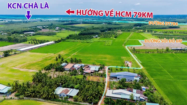 Bán đất 200m² có sẵn 50m² thổ cư ngang 5m giá 289 triệu tại Xã Cầu Khởi