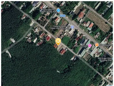 Bán đất 267.6m² có sẵn 100m² thổ cư ngang 10m giá 735 triệu tại Phường Bến Cát