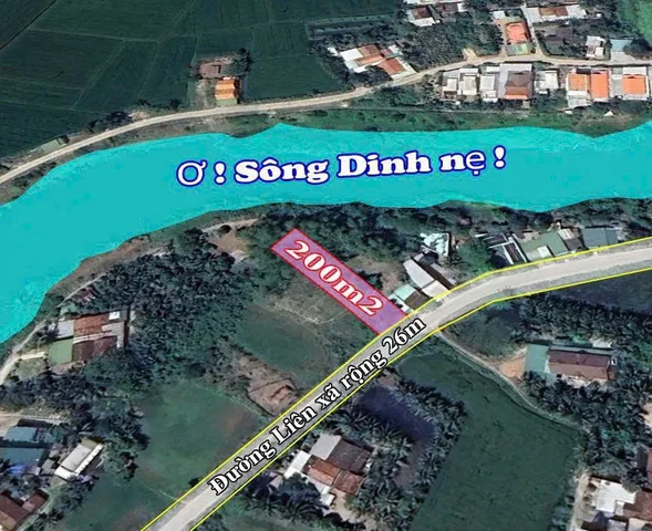 Bán lô đất phường Hoà Thắng view sông Dinh Ninh Hoà cực đẹp ! 🍀🍀🍀