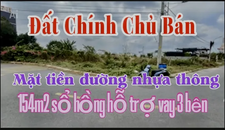 chính chủ kẹt tiền bán gấp lô đất góc đường chợ việt kiều khu phố 6 củ chi