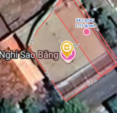 Bán đất 602.2m² có sẵn 602m² thổ cư ngang 14.73m giá 6.5 tỷ tại Phường Tân An