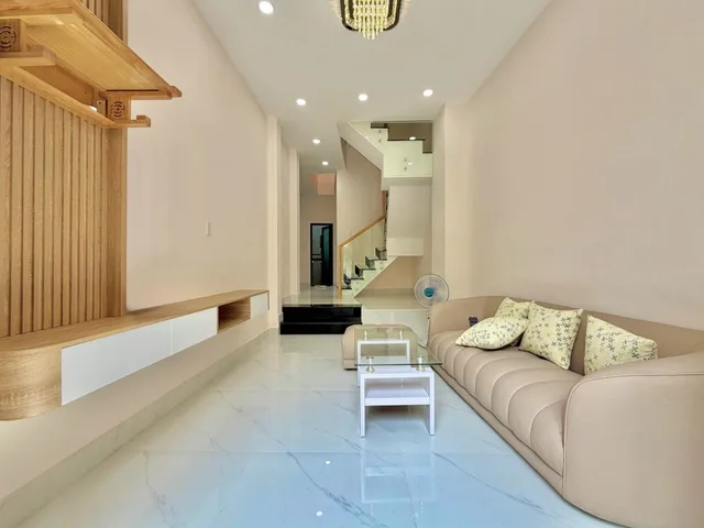 NHÀ MỚI, GẦN CÁC TRƯỜNG ĐH - 4TẦNG - NGANG 3.5m - 50m² - Dưới 7.8 T.ỷ - VÕ DUY NINH - BÌNH THẠNH