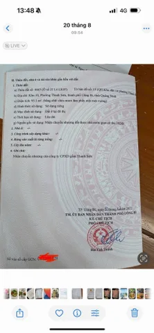 Bán Lô Đất Tại  Khu 10 Thanh Sơn Phường UÔNG Bí - Tỉnh Quảng Ninh.