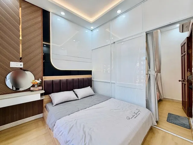 GẦN CV LÀNG HOA, NHÀ MỚI FULL NỘI THẤT - 2TẦNG - NGANG 4.5m - 26m² - Dưới 3.95 T.ỷ - ĐƯỜNG SỐ 3 - GÒ VẤP