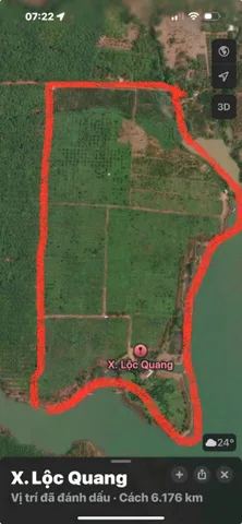 Bán đất 135110m² giá 23 tỷ tại Xã Lộc Quang