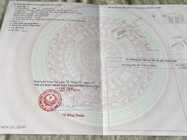 Bán nhà MẶT TIỀN 30/4, PHƯỜNG PHƯỚC THẮNG, TP. HỒ CHÍ MINH.