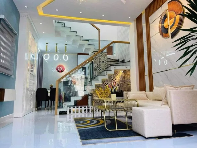 NHÀ ĐẸP OTO ĐẬU TRONG NHÀ - 2TẦNG - NGANG 4m - 36m² - Dưới 4.95 T.ỷ - THỐNG NHẤT - GÒ VẤP