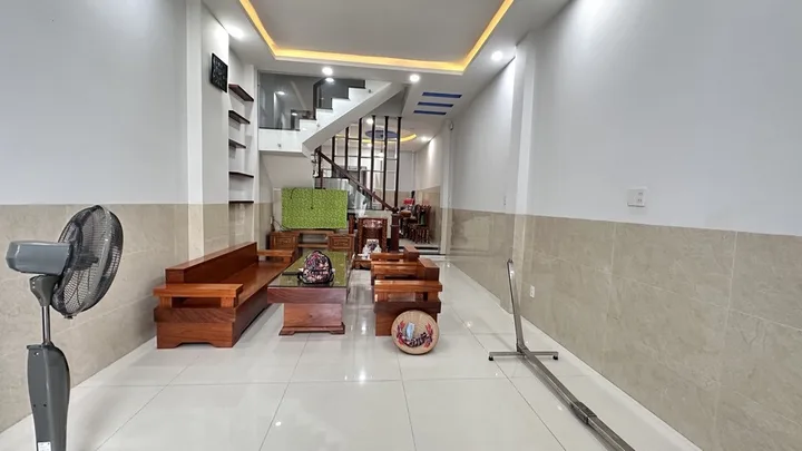 Bán nhà hẻm 1250 Quốc Lộ 1A Thới An Quận 12, diện tích 4x20m, nhà mới 4 tầng, hẻm xe hơi, gần UBND Quận 12