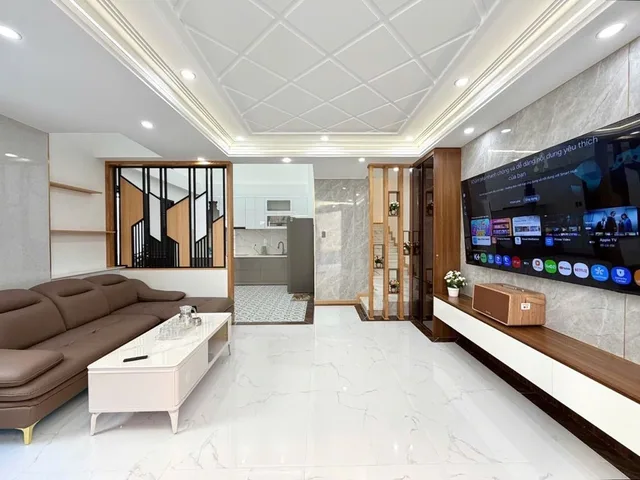 CĂN GÓC 2MT, HẺM OTO, TẶNG NỘI THẤT - 5TẦNG - NGANG 5.8m - 52m² - Dưới 9.8 T.ỷ - ĐƯỜNG SỐ 1 - GÒ VẤP