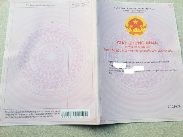 Bán đất full thổ cư