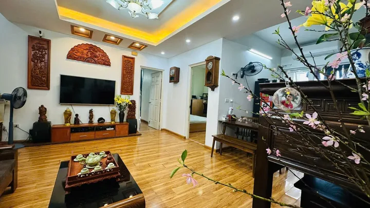 Cho Thuê Chung Cư Bắc Hà - Nguyễn Trãi - Hà Đông/ 85M² 2 Ngủ - Nội Thất CB - Giá Thuê 12tr