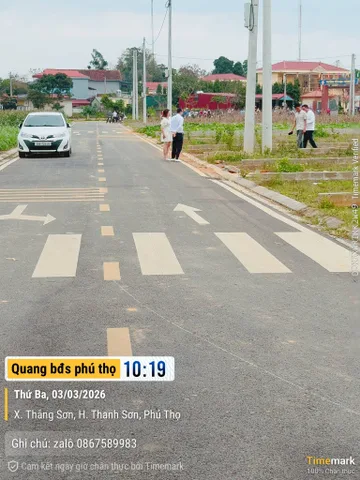 Đất đấu giá Thắng Sơn, Thanh Sơn, Phú Thọ - Giá chỉ hơn 10tr 1m - Bao giá tốt nhất thị trường