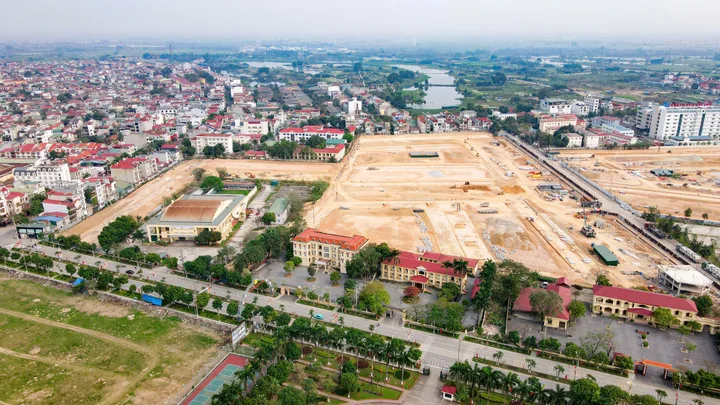 Một khu đô thị 38ha ngay trung tâm Yên Lạc - Vĩnh Phúc (Cũ)  đang chuẩn bị xuất hiện