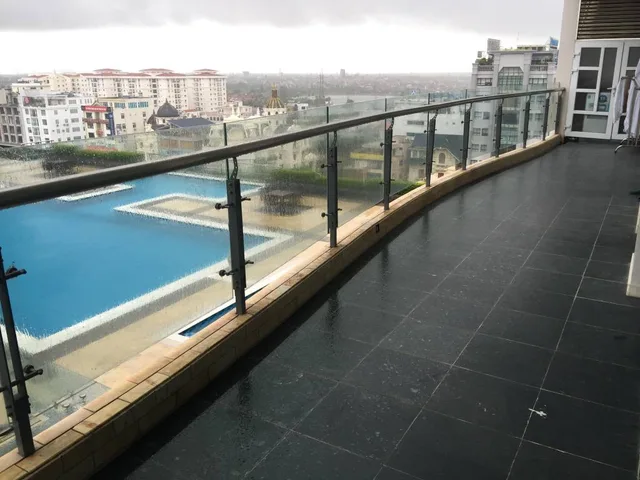 Cho thuê căn hộ TD Plaza Hải Phòng, 2 phòng ngủ, vị trí đắc địa