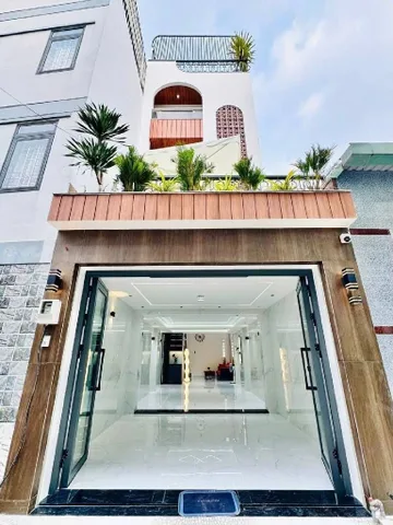 Bán nhà mới phan huy ích 5 tầng, sổ hồng riewng, hoàng công đủ