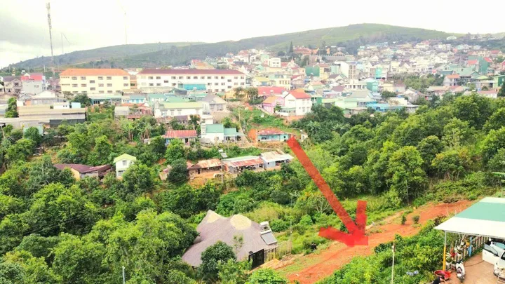 Bán đất thổ cư thế dương hẻm xe hơi view cao đẹp gần khu checkin Cầu Đất