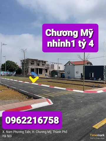 NHỈNH 1 TỶ 80M² CHƯƠNG MỸ VUÔNG VẮN KHÔNG LỖI PHONG THỦY VỊ TRÍ ĐẸP