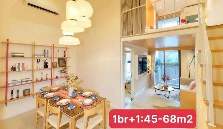 Bán gấp 1BR+ Sun Hà Nam siêu rộng 47,8m² - Giá chỉ 1,94 tỷ - Căn đẹp dễ ở, dễ thuê, giá tốt nhất, Chung cư Hà Nam
