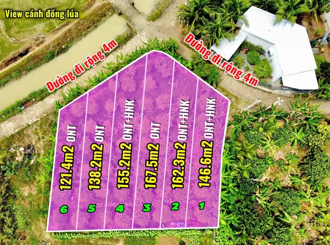 Bán đất 6 lô đất đường bê tông ô tô tại Diên Toàn - Diên Khánh
+ Cách Võ Nguyên Giáp chỉ 500m, cách Nha Trang chỉ 8km
+ Diện tích từ  120m2, ngang rộng 5m
+ Đường bê tông ô tô tận nơi, ngay khu dân cư an ninh, view cánh đồng thoáng mát ….