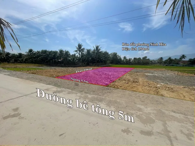 Bán đất Mỹ Lệ - p.Ninh Hòa (Ninh Đa cũ ).......