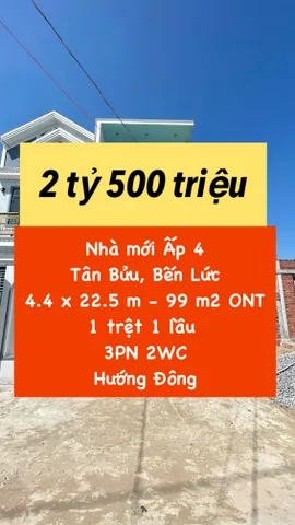 Nhà mới 3 phòng , hẻm xe tải