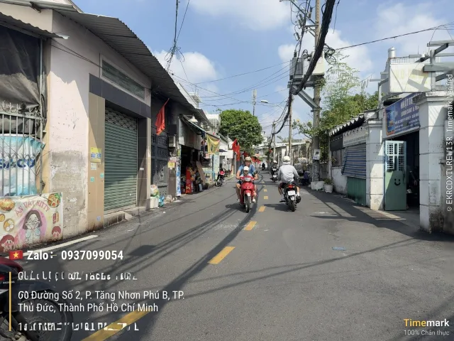 Bán nền góc đường số 2, Tăng Nhơn Phú, hẻm tải, 74m2, 6.6 tỷ