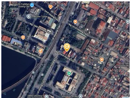 Bán nhà Hoàng Cầu 74.4m² full thổ cư ngang 4m giá 53 tỷ tại Phường Đống Đa