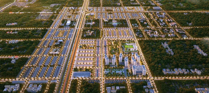 Bán đất 100m² full thổ cư Khu đô thị The Link City ngã tư Dầu Giây
