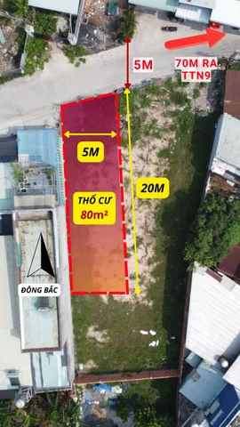 Lô đất sát Tân Thới Nhì 9, 100m2 200m ra QL22, hẻm 5m, giá 3.35 tỷ