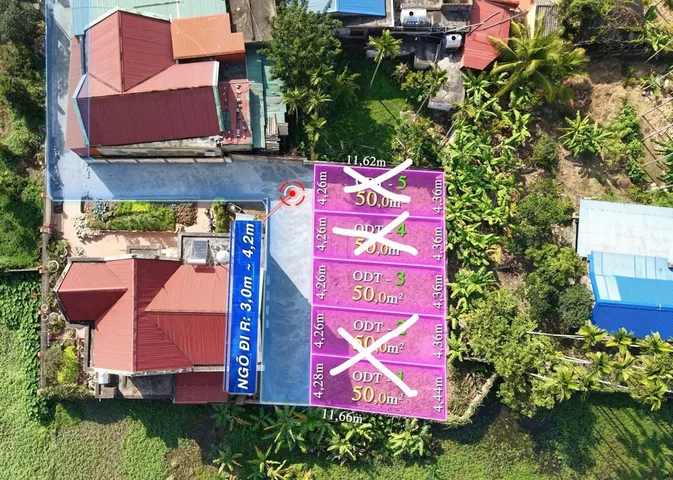 BÁN ĐẤT THIÊN HƯƠNG – THỦY NGUYÊN – DIỆN TÍCH 50M² – GIÁ 1,28 TỶ